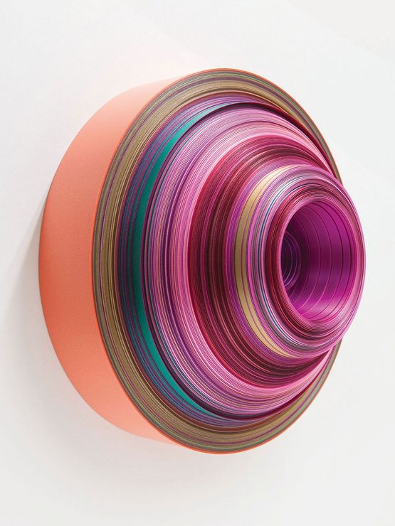 Coil_2020_09_30 Orange by Stephan Ehrenhofer contemporary artwork Sculpture