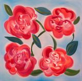 Untitled by Sophie Von Hellermann contemporary artwork painting