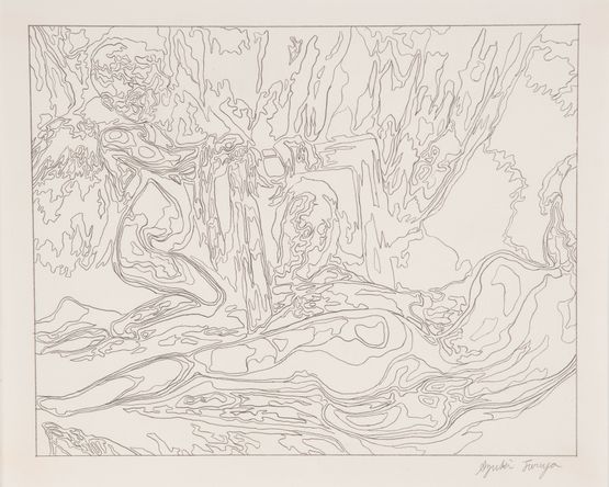 Amor conquered by Beauty by Azuki Furuya contemporary artwork Drawing