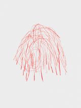 Schraffen by Katharina Hinsberg contemporary artwork works on paper drawing