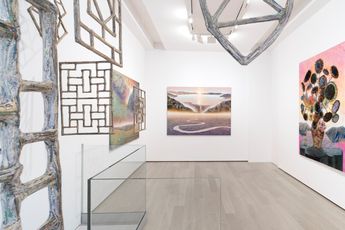 Contemporary art exhibition Gordon Cheung Arrow to Heaven at Almine Rech Paris Matignon France