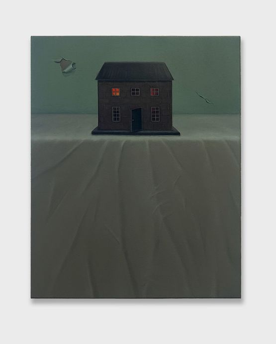 Inside by Mia Middleton contemporary artwork Painting