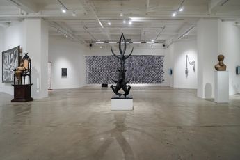 Contemporary art exhibition Group Exhibition Forging Ahead The Productive Unknown at Gajah Gallery Singapore