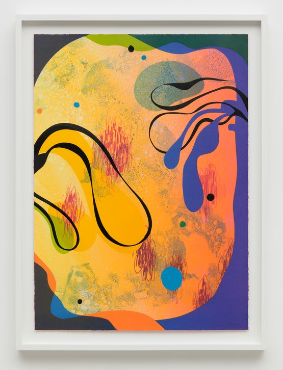 Untitled by Carrie Moyer contemporary artwork Print