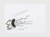 No Title Vavoom. warum nuff... by Raymond Pettibon contemporary artwork works on paper