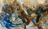 Under Box by Nguyen Duc Loi contemporary artwork painting