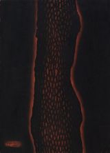 Red River Inside my Eyelids by Yayoi Kusama contemporary artwork works on paper