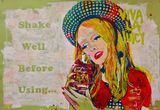 Perfume Ad by David Kramer contemporary artwork painting works on paper drawing