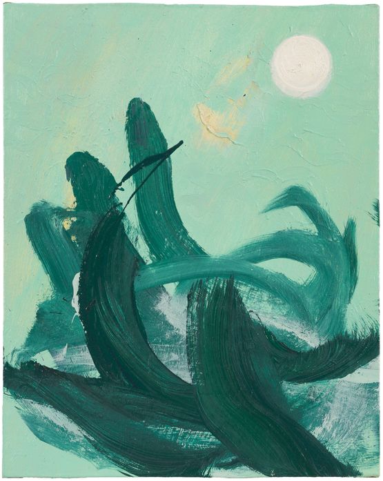 Off the Beaten Track untitled No.1 by Wang Jun contemporary artwork Painting