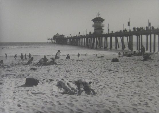 HB Pier Scene by Ed Templeton contemporary artwork Photography