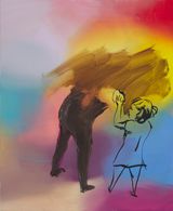 Untitled by Tala Madani contemporary artwork painting