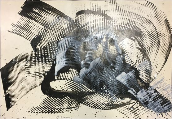 Work SY-397 by Yasuo Sumi contemporary artwork Painting