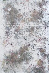 Exercise for Painting_Green fence B by Sunghong Min contemporary artwork painting