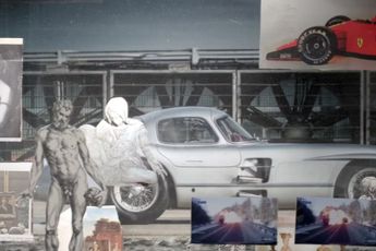Contemporary art exhibition Sara Cwynar Baby Blue Benzo at David Zwirner New York 52 Walker United States