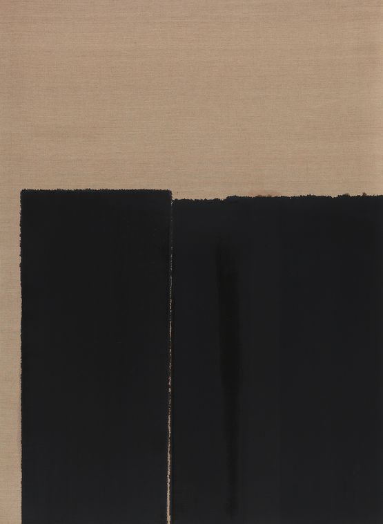 Burnt Umber  Ultramarine by Yun Hyong-Keun contemporary artwork Painting