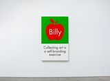 Collecting Art is a Self Branding Exercise by Billy Apple contemporary artwork painting