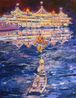 The God of Cookery 1996 at Tai Pak Sea Food Restaurant 1996 by Chow Chun Fai contemporary artwork Painting