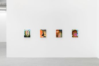 Contemporary art exhibition Aaron Johnson Other Earths at Almine Rech Brussels Belgium