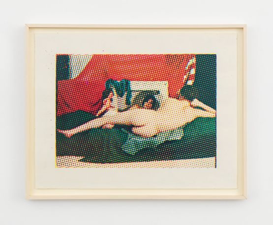Venus au Miroir by Alain Jacquet contemporary artwork Painting