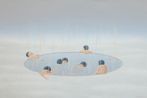 Private Hot Springs by Gongkan contemporary artwork Painting