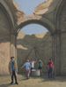 Capriccio With Fountain by Serban Savu contemporary artwork Painting
