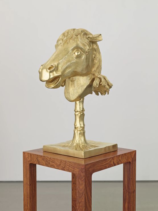 Circle of AnimalsZodiac Heads Horse by Ai Weiwei contemporary artwork Sculpture