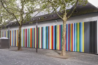 Contemporary art exhibition Coumba Samba Wild Wild Wall at Kunsthalle Basel Switzerland