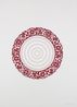 Flowers Dark Red by Anila Quayyum Agha contemporary artwork Painting
