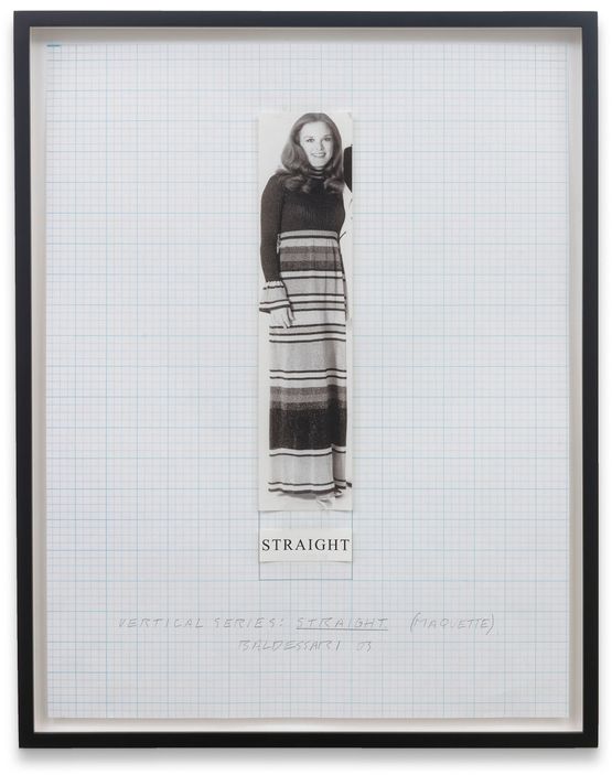 Vertical Series Straight. Maquette. by John Baldessari contemporary artwork Photography