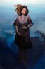 I was sleeping guarding my heart. The voice of my beloved calling by Marcos Lozano Merchan contemporary artwork Painting