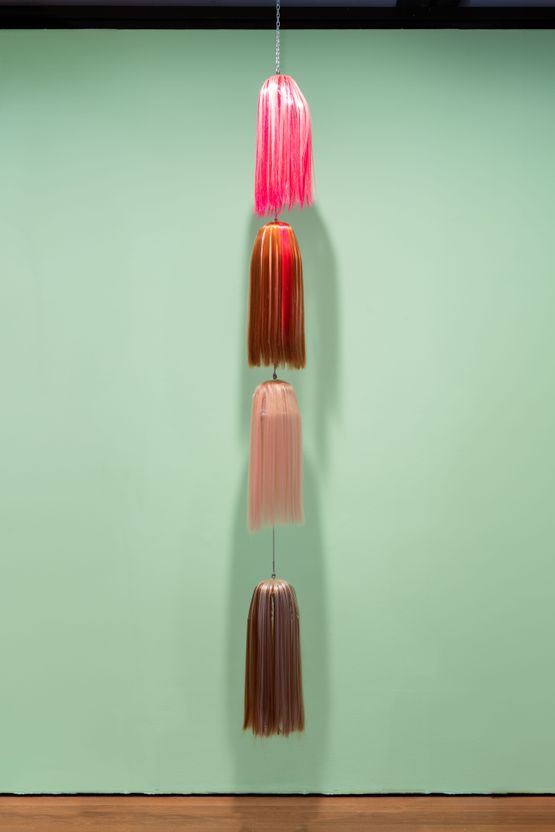 Strand White Pink Chestnut Glory by Patricia Piccinini contemporary artwork Sculpture
