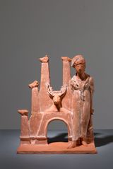 Lequeu the exit of the princes hunting ground by Linda Marrinon contemporary artwork sculpture