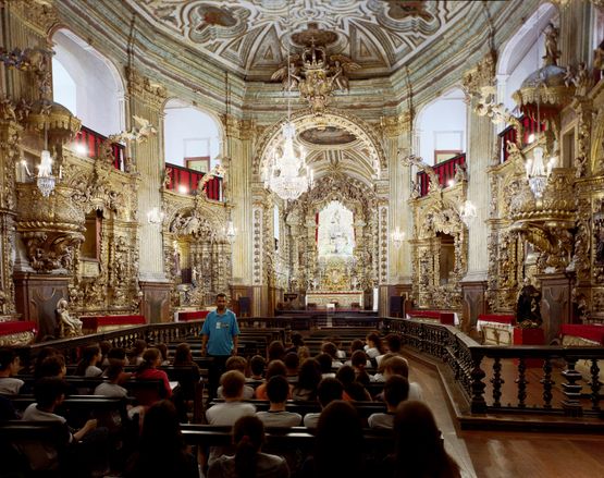 Igreja Matriz de Nossa Senhora do Pilar Ouro Preto 2004 by Thomas Struth contemporary artwork Photography