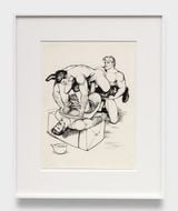Untitled from Kake vol. 17 - Loading Zone by Tom of Finland contemporary artwork drawing