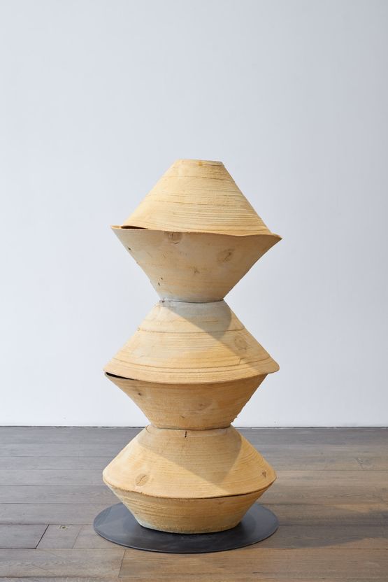 One Beside The Other by Herbert Golser contemporary artwork Sculpture