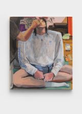 Contact  by Wang Xiaoqu contemporary artwork painting