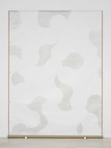 We Do Not Work Alone Silver by Luca Lee Frei contemporary artwork drawing mixed media painting sculpture works on paper