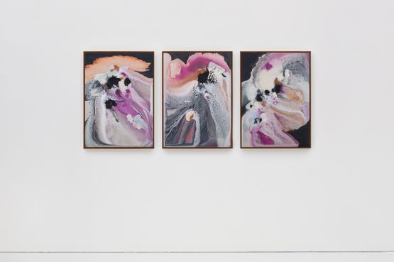 Orchid Islands by Dawn Ng contemporary artwork Painting