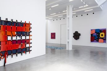 Contemporary art exhibition Group Exhibition Painters Reply Experimental Painting in the 1970s and now at Lisson Gallery West 24th Street New York United States
