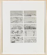 Black Course of Empire by Ed Ruscha contemporary artwork print