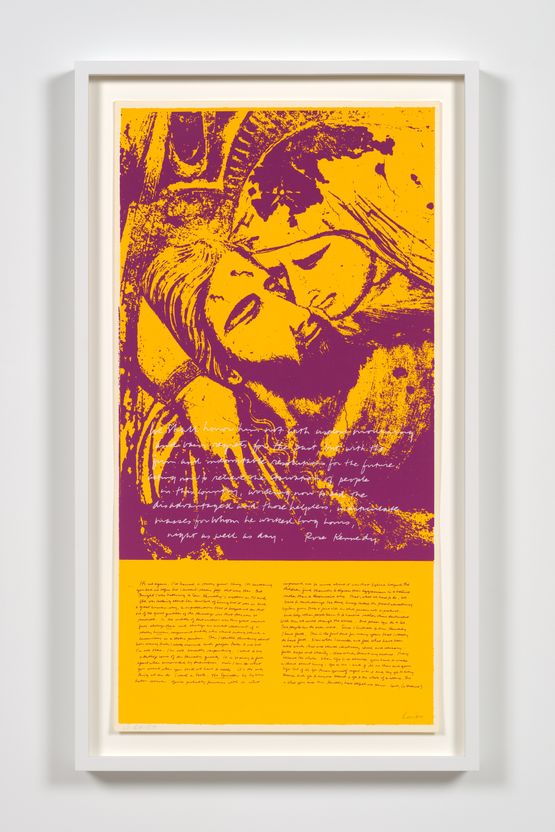 pieta 1969 by Corita Kent contemporary artwork Print