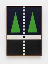 Composicao Composition by Rubem Valentim contemporary artwork painting