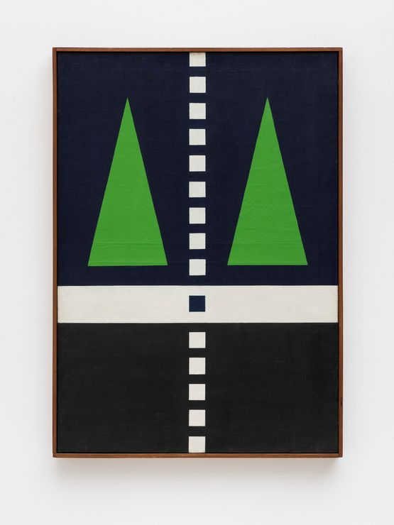 Composicao Composition by Rubem Valentim contemporary artwork Painting