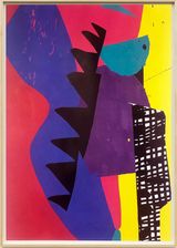 World Music Adult Contemporary by Cameron Platter contemporary artwork painting
