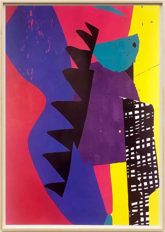 World Music Adult Contemporary by Cameron Platter contemporary artwork Painting