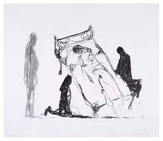 Not Yet the End by Tracey Emin contemporary artwork Print