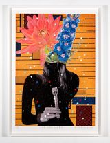 inside another land 36 by Del Kathryn Barton contemporary artwork mixed media