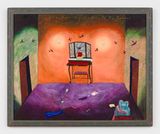 It Is More Than The Loss Of My Breast by Hollis Sigler contemporary artwork painting works on paper