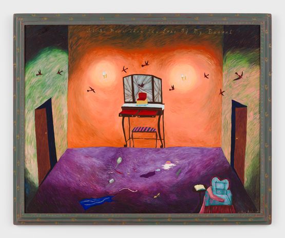 It Is More Than The Loss Of My Breast by Hollis Sigler contemporary artwork Painting