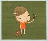 Real One by Yoshitomo Nara contemporary artwork print